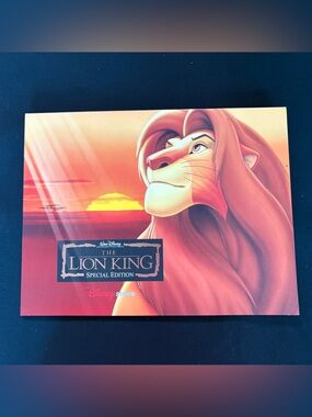 Disney The Lion King Special Edition Cover - Red, Orange, Yellow 4 Lithographs